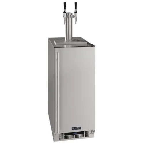 U-Line 15" 2 Tap Nitro Cold Coffee Dispenser CDE215H