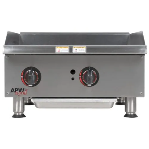 APW Wyott Workline Series Manual Gas Griddle GGM-18i