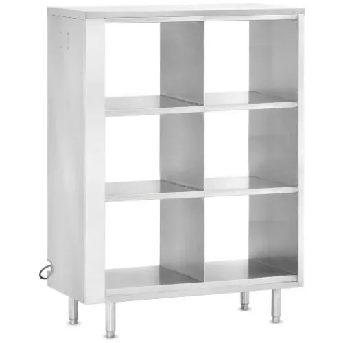 FWE HHS-314-1818-6C Radiant 6 Cubby Heated Holding Shelves