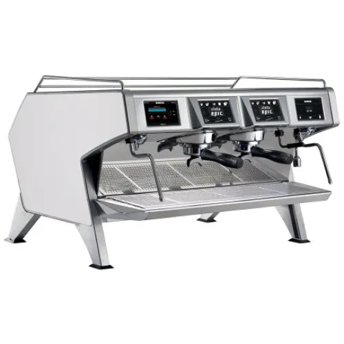 Unic Stella EPIC 2 White Automatic Two Group Multi-Boiler Espresso Maker