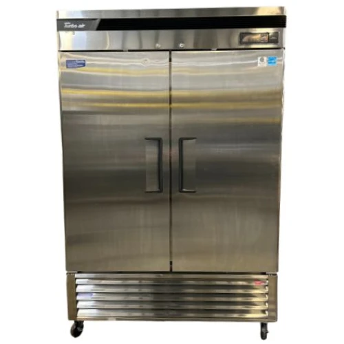 Turbo Air TSR-49SD-N6 2 Door Reach In Refrigerator - Front View
